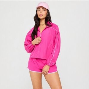 Fabletics Pink Widbreaker Size Small